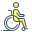 Cadeira de rodas icon