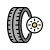 summer tires icon