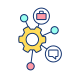 Geschäfts-Netzwerk icon