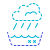stitch style 빗물 집수 icon