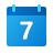 Kalender 7 icon