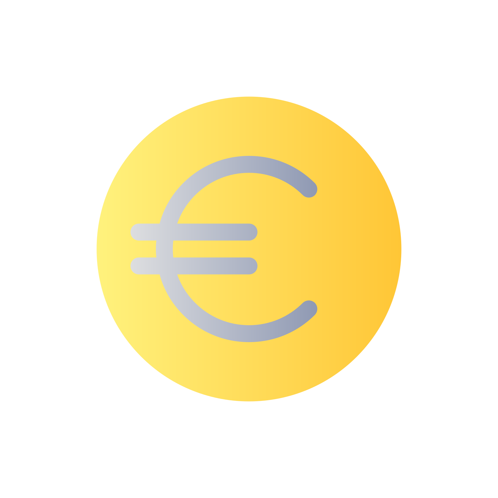 Монета евро icon