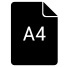a4 icon