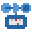 color pixels style 풍속계 icon