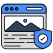 sichere webgalerie icon