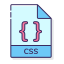 tipo de arquivo css icon