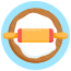 Dough Rolling icon