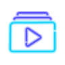 Playlist video icon