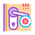dirty door handle icon