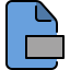 external-blank-file-folder-color-line-collection-vinzence-studio icon