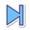 stickers style end icon