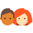 color style couple skin type 4 and 1 icon