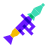 color glass style rpg icon