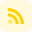 外部 RSS - Web フィードの種類 - ユーザーとアプリケーションが更新情報にアクセスできるようにする - ロゴ - Tritone-tal-revivo icon