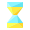 poly style 모래 시계 icon