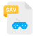 SAV File icon