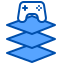 desenvolvimento de jogos de camada externa-xnimrodx-blue-xnimrodx icon