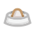 Pet bowl icon