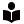 forma thin filled sharp style lesen icon