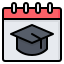 graduation icon