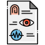 biometria externa-gdpr-flaticons-lineal-color-flat-icons icon