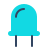 parakeet color style led 다이오드 icon