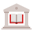 color style library building icon