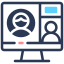 video conference icon