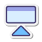 stickers style top docking icon