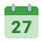 カレンダー-週27 icon