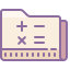 cartella matematica icon