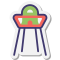 stickers style highchair icon