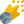 flaming meteorite icon