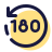 pulsar color style rotate 180 icon