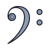 Bass Clef icon