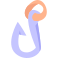 fish hook icon