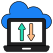 data transfer icon