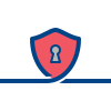 connect color style security lock icon