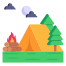 Campsite icon