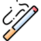 cigarette-externe-arrêter-de-fumeur-vitaliy-gorbachev-couleur-linéaire-vitaly-gorbachev-1 icon