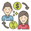peer to peer icon