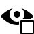 ios 17 filled style eye unchecked icon