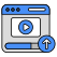 Upload Video icon