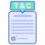 Terms And Conditions icon