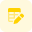 Edit spread-sheet table drop-down menu document pencil selection icon