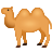 emoji con due gobbe di cammello icon