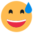 sweat emoji icon