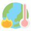global warming icon