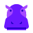 Hippopotamus icon