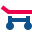 stencil style 医院轮床 icon